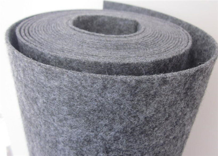 Polyester Needle Felt Sheets Roll , Needle Punched Non Woven Fabric HT