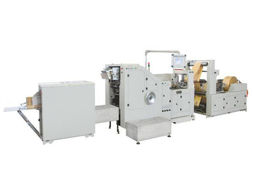 Sports Shoe Carry Iso Brown Paper Bag Making Machine