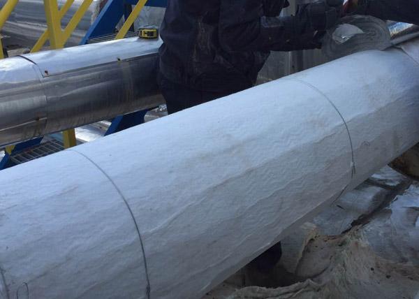 Grey Color Pyrogel XTF Aerogel Insulation Blanket 10mm Thickness