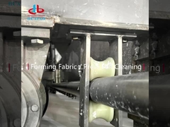Spray shower for paper machine forming fabric press felt cleaning