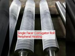 Single Facer Corrugator Roll Peripheral Heating