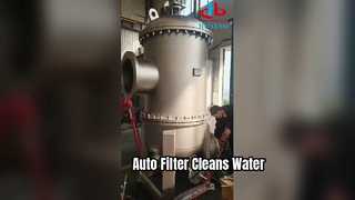 auto back flushing filter