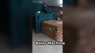 Hydraulic Baler Machine