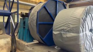 Mining Conveyor Belt System with Idlers & Belt Cleaners | Complete Conveying Solution