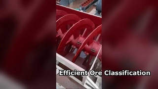 Mining Spiral Classifier for Ore Classification | Screw Classifier Sand Washing System