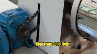 Godet Roller High Temp Fiber Production