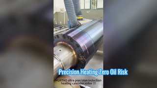 Ultra Precision Induction Heating Calender Roller for High Pressure Calendering Max Linear Pressur