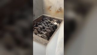 Double Shaft Aluminum Foil Shredder for Smelting Preparation