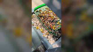 Double Shaft Metal Shredder Reducing Smelting Energy Cost