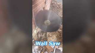 Fully Automatic High Frequency Wall Saw