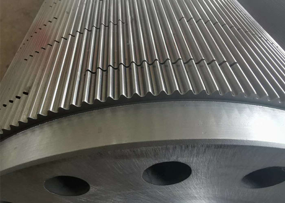 A/C/B/E/F Flute Type Chrome Plated Corrugating Roller For Corrugated Machine