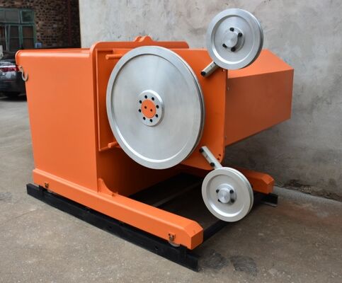 55kw Permanent Magnet Rail-Mounted Wire Saw Used In Marble And Granite Quarries Mining