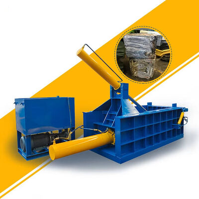 Huatao 160 Tons Pressure Hydraulic Baler Machine For Waste Plastic Baling