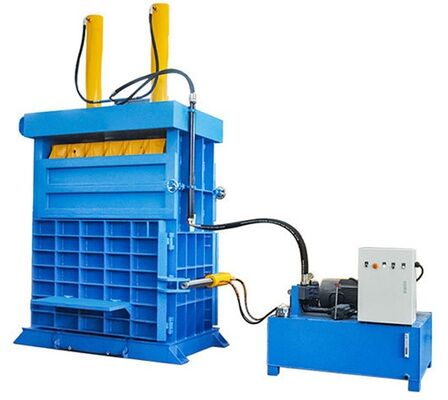 120 Tons Vertical Hydraulic Baler Machine For Carton Board Bale