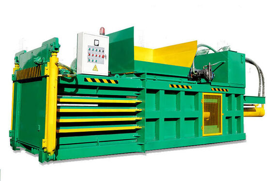Full Automatic Hydraulic Plastic Aluminum Can Baler Press Machine