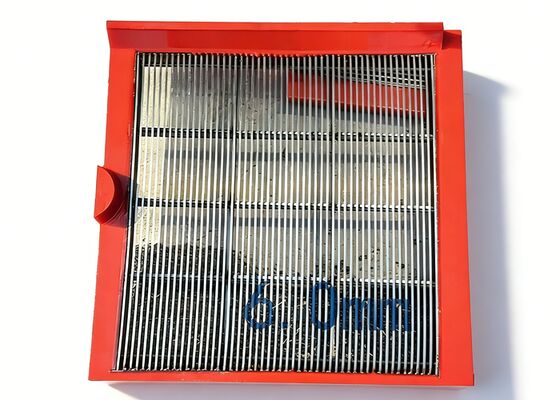 Anti-Clogging Hybrid Polyurethane Stainless Steel Wedge Wire Screen for Environmental Sludge Treatment