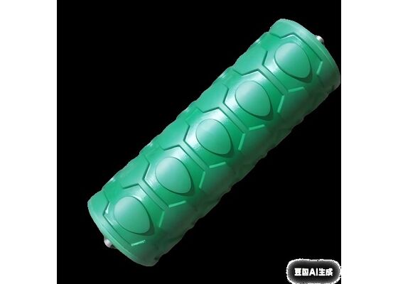 Low Noise Rubber Disc Return Roller for Industrial Conveyor