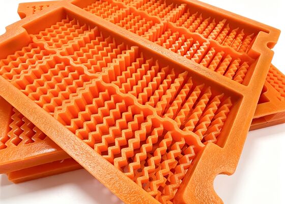 High Frequency Polyurethane Fine Screen Mesh for Kaolin and Silica Sand Processing