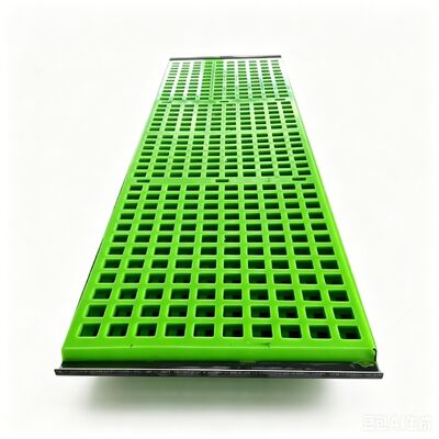 Fine Aperture Polyurethane Screen Mesh for Glass Sand Washing Plant Recovery