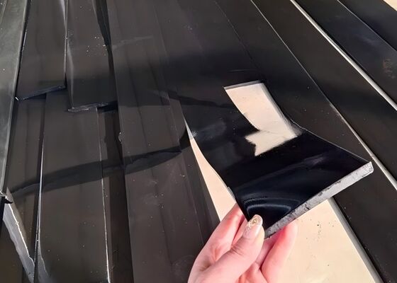 Urethane Skirting Board High Tear Resistance Mining Conveyor Dust Suppression Strip