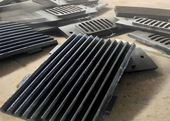 Fixed Jaw Plate for Primary Crusher High Tensile Strength Alloy Steel Quarry Wear Component