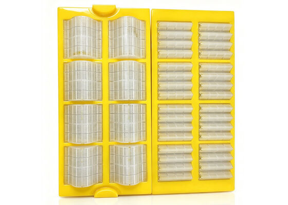 High-Frequency Vibrating Sieve PU Panel with 0.075mm Fine Aperture for High-Precision Desliming Operations