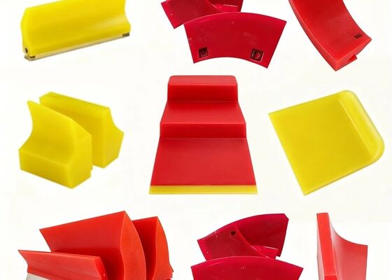 Industrial Conveyor Belt Scraper Polyurethane Blade Long Wear Life Easy Installation