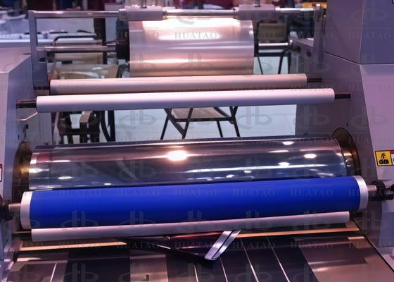 Ceramic Insulated Water Cooled Induction Heating Roller For Thermal Print And Precoat Lamination