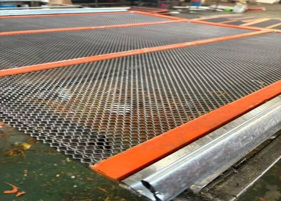 Heavy Duty Self Cleaning Screen Mesh for Crusher Plants