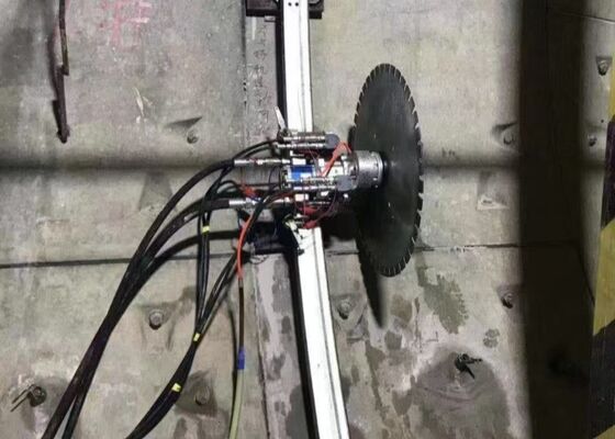 Powerful Hydraulic Wall Saw With Waterproof Function And High Performance