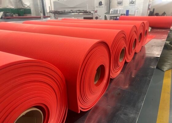 High Abrasion Resistant Natural Rubber Liner Wear Resistant Rubber Sheet with 80 Shore A Hardness and Bolt Fixed Installation