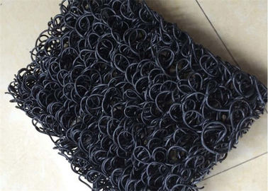 Geocomposite Drain ,  PP Material Drainage Sheet Mat With Black Color