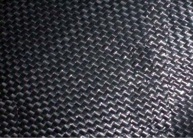 Geotextile Stabilization Fabric Plastic Woven Geotextiles width 1m-8m Black Color
