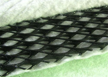 Drainage Filtration Geocomposite Hdpe Geonet High Rigidity Lightweight For Erosion Control