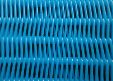 Spiral Link Type Polyester Screen Mesh Blue Or White For Paper Making Machine