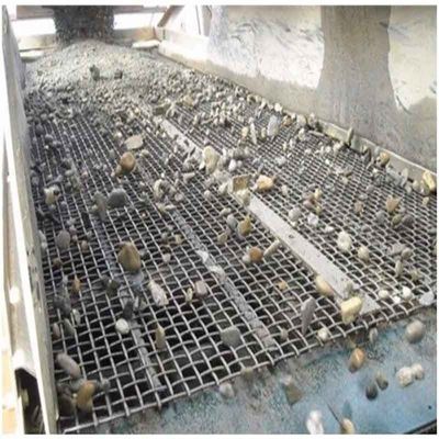 Steel Quarry Screen Mesh with 0.1mm Wire Diameter and Three Hook Types for Mining and Vibrating Screens