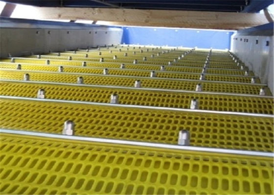 High Screening Performance Polyurethane Flip Flop Screen with Highly Resilient Elastomer and Customizable Color for Mining Sieve