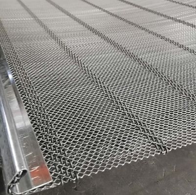 Heavy Duty Self-Clean Mesh with Polyurethane and Steel Material for Sand and Gravel Industry