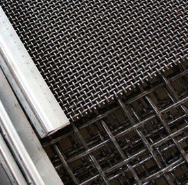 High Carbon Steel Wire Mining Screen Mesh Tension Wire Mesh With Hooks