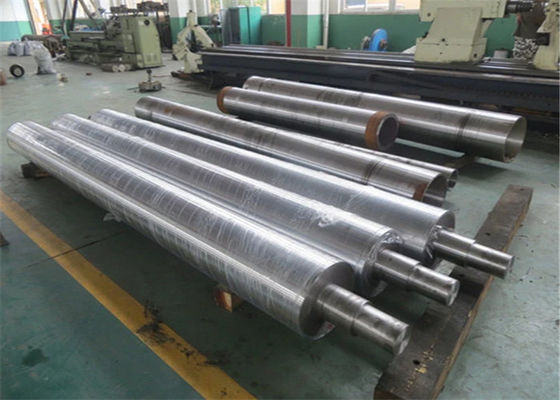 Rubber cover stainless steel guide roll
