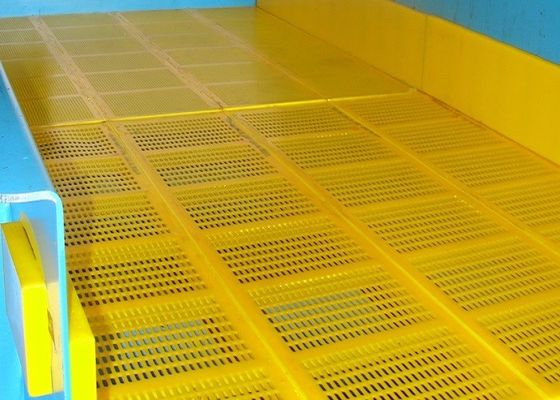 Fine Modular Polyurethane 610x610mm Vibrating Screen Mesh