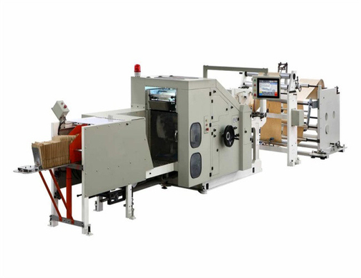 Biodegradable Paper Shopping Bag Making Machine Touchscreen