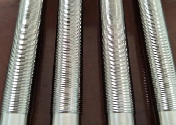 6.35mm -38.00mm Diameter Profiled Metering Rods For Corrugated Coating Presses