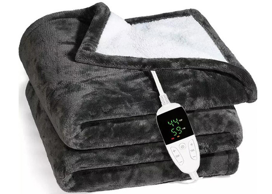 Portable 35w Electric Heating Throw Blanket For Outdoor Travel