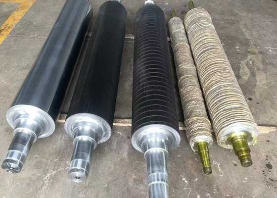 Tungsten Carbide Corrugated Roller For Corrugated Cardboard Line