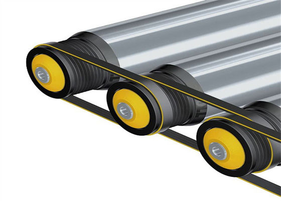 Heavy Duty Conveyor Roller With SKF Bearing And Self Cleaning Design For Mining