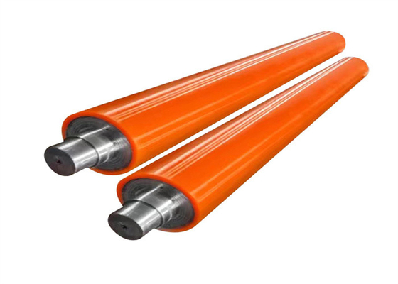 High Loading Passive Rubber Lagging Rollers For Textile Printing And Dyeing