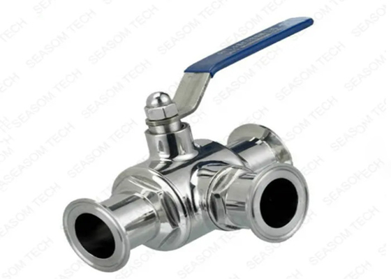 Sanitary Aisi 304 Stainless Steel Tank Bottom Ball Valve 10 Bar