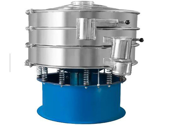 Ultra High Sieving 2mesh Rotary Vibrating Sieve Round Accuracy Sieving For Food Industry