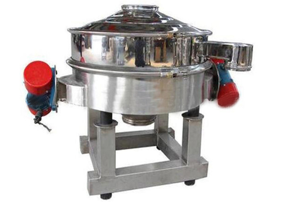 Single Layer Vibrating Sand Sieving Machine Stainless Steel Straight Through